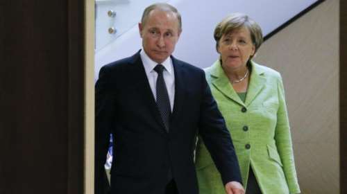 Η Μέρκελ ελπίζει να συναντηθεί σύντομα με τον Πούτιν