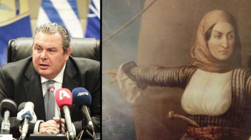 Χαμός στο twitter για την απόφαση Καμμένου για Μπουμπουλίνα