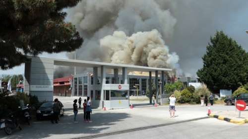 Εσβησε η φωτιά στο εργοστάσιο στην Ξάνθη-Μέτρα προστασίας των κατοίκων