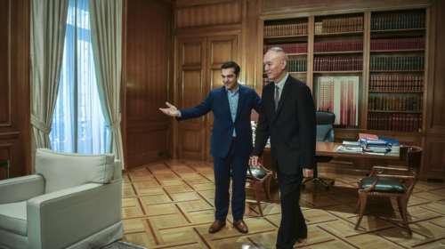 Συνάντηση Αλ. Τσίπρα με τον Γενικό Γραμματέα του Κ.Κ. Πεκίνου