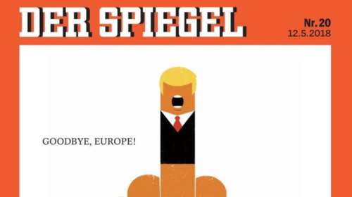 Αιχμηρό πρωτοσέλιδο του Spiegel με τον Τραμπ: «Αντίο Ευρώπη»