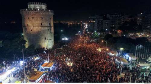 Αποθέωση του κυπελλούχου ΠΑΟΚ στην Θεσσαλονίκη [Εικόνες- Βίντεο]
