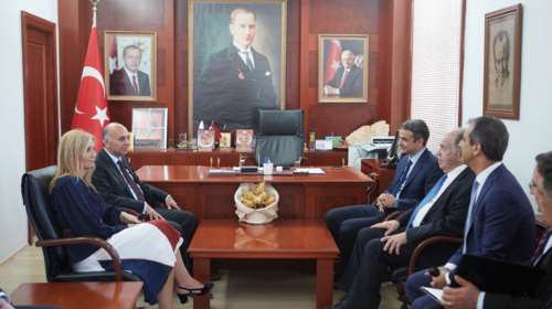 Η επίσκεψη του Κυριάκου Μητσοτάκη στην Ίμβρο [φωτογραφίες]