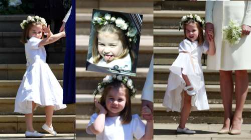 Η νέα φωτό της Σάρλοτ: Σε ποιον έβγαλε γλώσσα η σκανταλιάρα πριγκίπισσα