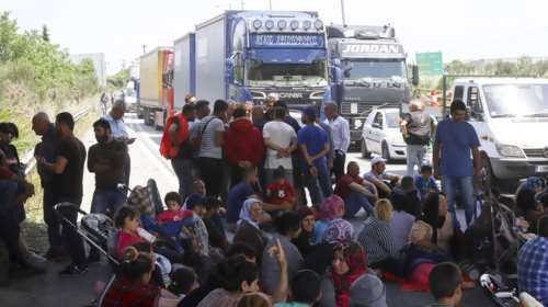 Ανοιξε η Εγνατία Οδός - Εληξε η διαμαρτυρία των προσφύγων