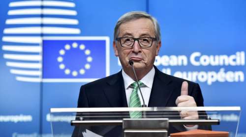 Γιούνκερ: «Δεν υπάρχει απειλή νέας κρίσης δημόσιου χρέους στην Ευρωζώνη»