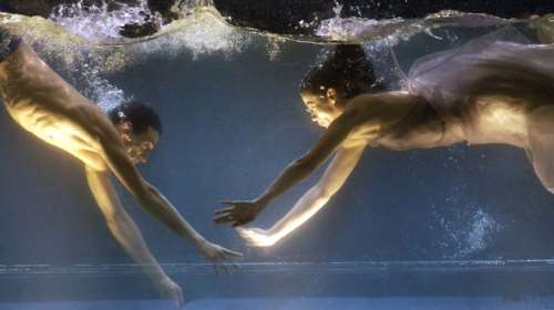 Στο κάτω φουαγιέ του Goethe-Institut  παίζει πάντα κάτι