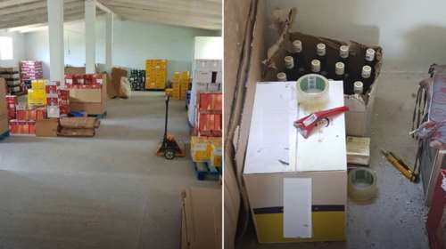 Μεγάλο κύκλωμα λαθρεμπορίου με χιλιάδες ποτά «μπόμπες» [φωτό]