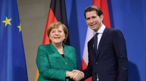 Συνάντηση Μέρκελ - Κουρτς με το βλέμμα στο προσφυγικό