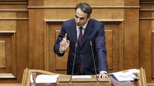 Μητσοτάκης: Καταθέτουμε πρόταση δυσπιστίας για το Σκοπιανό