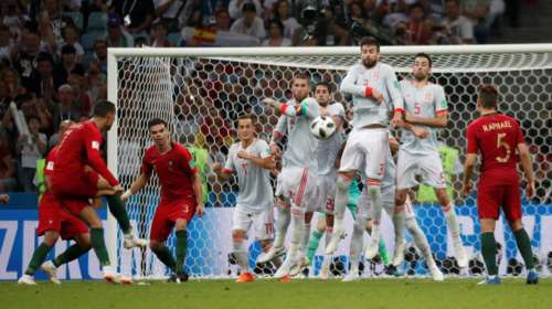 Μουντιάλ: Μόνος του ο Κριστιάνο Ρονάλντο πήρε ισοπαλία από την Ισπανία