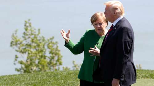 «Καρφιά» Τραμπ: Ο γερμανικός λαός στρέφεται κατά της Μέρκελ
