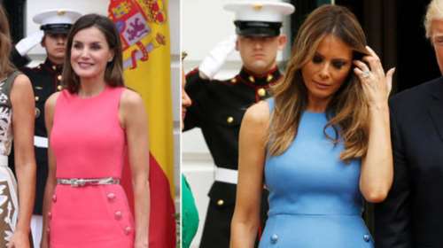 Εμπλοκή στον Λευκό Οίκο:Η Λετίσια &amp; το φόρεμα που «έκλεψε» από τη Μελάνια