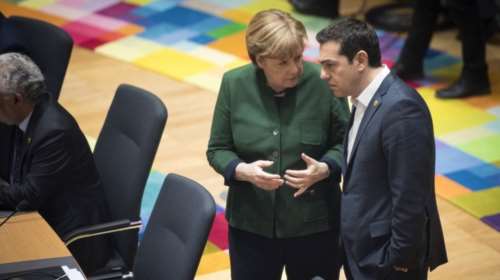 Τριμερής Μέρκελ - Τσίπρα - Σάντσεθ για το μεταναστευτικό