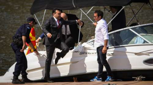 Στη Χαλκιδική για διακοπές ο σκοπιανός πρωθυπουργός Ζόραν Ζάεφ