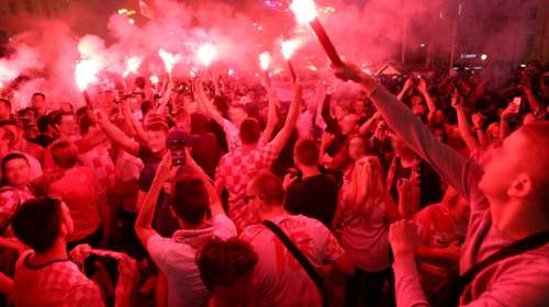 Πανηγύρια σε Ρωσία και Κροατία για τη μεγάλη πρόκριση