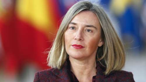 Μογκερίνι: Δεν αρκεί να συγχαίρουμε τους Τσίπρα-Ζάεφ - Χρειάζονται στήριξη