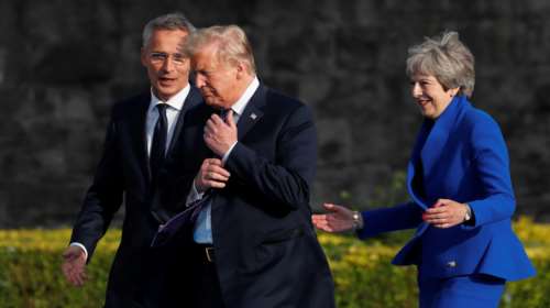 Σκληρό... ροκ Τραμπ στη Σύνοδο του ΝΑΤΟ και απειλές για αποχώρηση