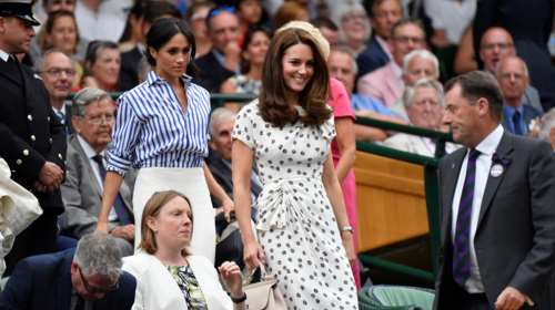 Κέιτ - Μέγκαν: Oι δούκισσες «αναμετρήθηκαν» στις κερκίδες του Γουίμπλεντον