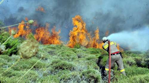Ηράκλειο: Ξέσπασε νέα πυρκαγιά - Συναγερμός στην Πυροσβεστική