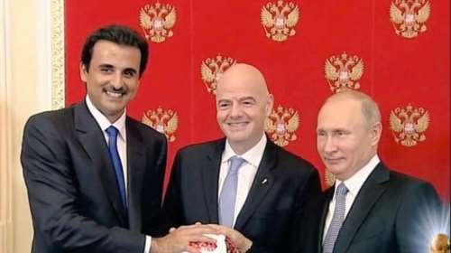 Μουντιάλ: Ο Πούτιν, παρέδωσε τη «σκυτάλη» στο Κατάρ