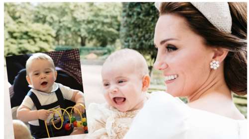 Βασιλική βάπτιση: Η εκπληκτική ομοιότητα του Λούις με τον πρίγκιπα Τζορτζ