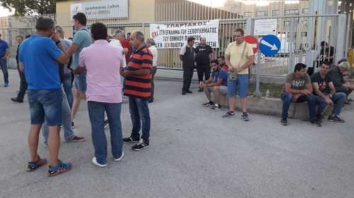 Φλώρινα: Μέλη της ΓΕΝΟΠ ΔΕΗ απέκλεισαν την πύλη του ΑΗΣ Μελίτης