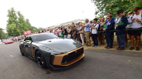 Το τέρας Nissan GT-R50 στο Φεστιβάλ Ταχύτητας Goodwood