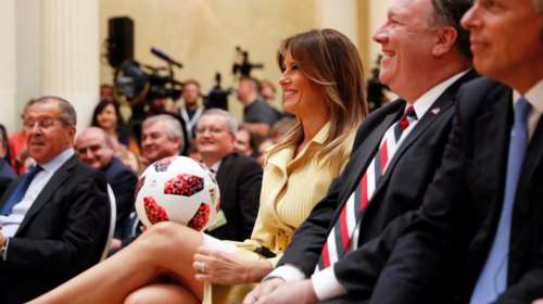 Ο... τρόμος της Μελάνια μετά την χειραψία της με τον Πούτιν