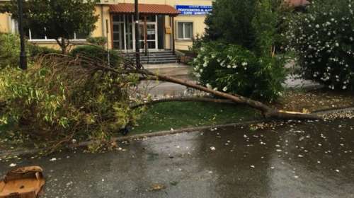 Ζημιές σε Ξάνθη και Καβάλα από την κακοκαιρία (φωτό &amp; βίντεο)