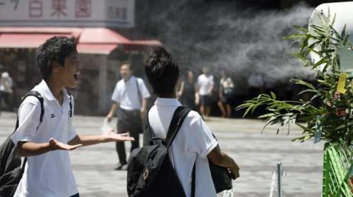 Γερός καύσωνας ...made in Japan: Έφτασε 41 βαθμούς!