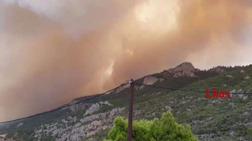 Νέο μέτωπο πυρκαγιάς στον Κάλαμο