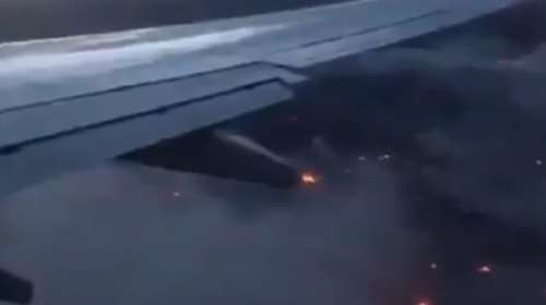 Η φλεγόμενη Αττική σε βίντεο από επιβάτη αεροπλάνου