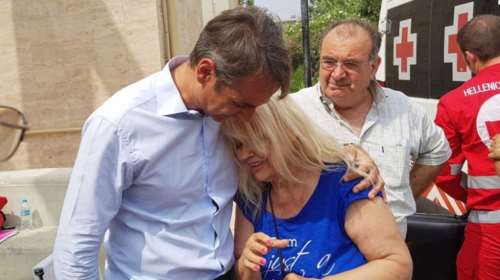 Σε Ραφήνα, Βουτζά και Σισμανόγλειο ο Κυριάκος Μητσοτάκης