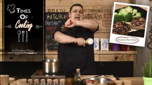 Τα πιο νόστιμα &amp; θρεπτικά μπιφτέκια Black Angus από τον Χριστόφορο Πέσκια