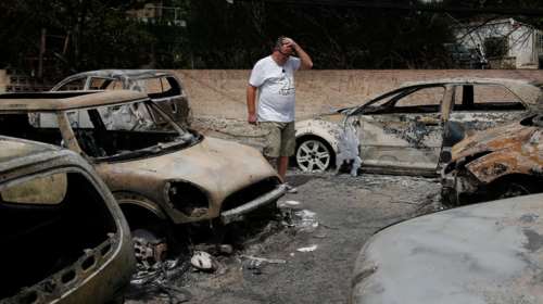 Πόνος, οδύνη και αναπάντητα ερωτήματα για την πύρινη τραγωδία