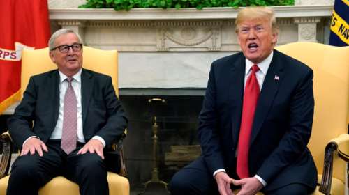 Αναστολή των νέων δασμών και ξανά διαπραγματεύσεις ΗΠΑ - ΕΕ