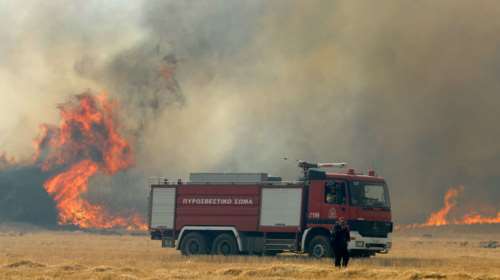 Ζάκυνθος: Υπό πλήρη έλεγχο η πυρκαγιά στη περιοχή Λιθακιά