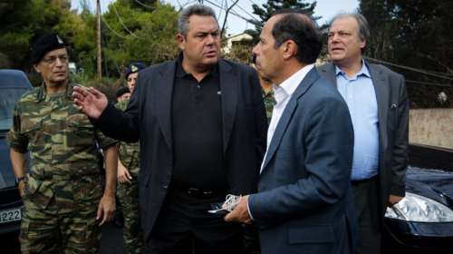 Π. Καμμένος: «Έγκλημα» η οικοδόμηση από τους κατοίκους μέσα σε δάσος