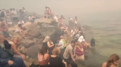 Νέο συγκλονιστικό βίντεο από την πύρινη κόλαση στο Μάτι