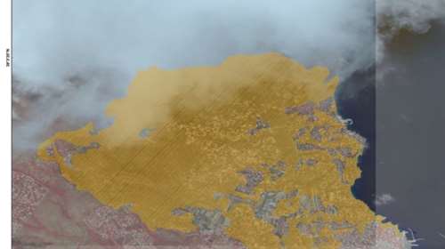 Η χαρτογράφηση των καμένων από το Αστεροσκοπείο Αθηνών