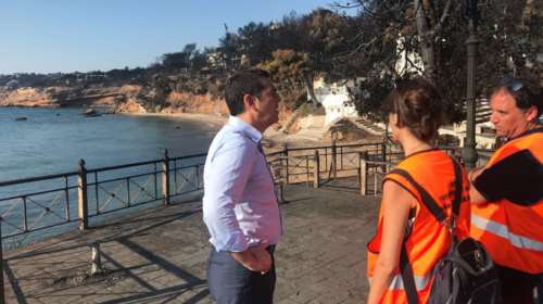 Μάτι: Στα καμένα με μια εβδομάδα καθυστέρηση ο Αλέξης Τσίπρας [φωτό]