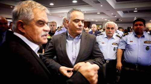 &quot;Ευχαριστώ&quot; Σκουρλέτη στους απερχόμενους - Βολές από ΝΔ &amp; ΚΙΝΑΛ