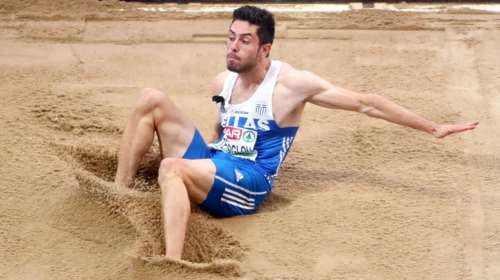 Πρωταθλητής Ευρώπης στο άλμα εις μήκος ο Μίλτος Τεντόγλου