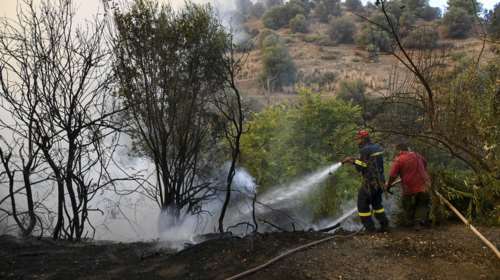 Πυροσβεστική: Δεν υπάρχουν πλέον ενεργά μέτωπα στην Εύβοια