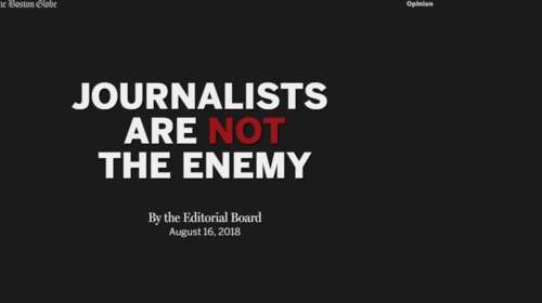 Εκστρατεία των αμερικανών δημοσιογράφων κατά του Τραμπ