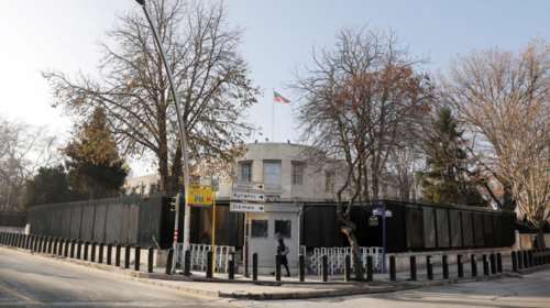 Πυροβολισμοί στην αμερικανική πρεσβεία στην Αγκυρα