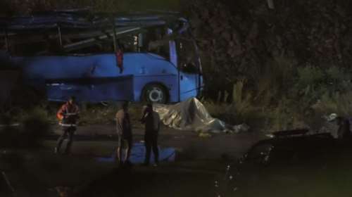Εθνικό πένθος στη Βουλγαρία για τους 16 νεκρούς τροχαίου