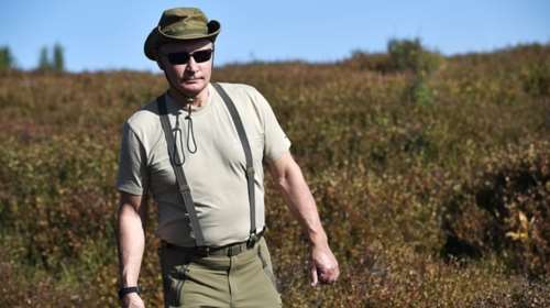 Ο Πούτιν στις διακοπές του  στην Τουβά (φωτο)