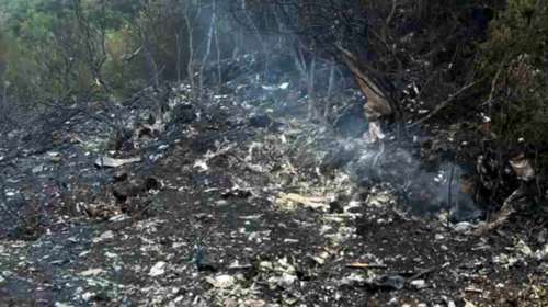 Εικόνες και μαρτυρίες από το σημείο συντριβής του αεροσκάφους